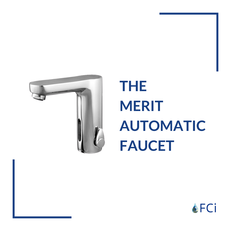 FaucetsCanada's tweet photo. A #timeless design with the latest #technology… the elegant Merit Automatic #Faucet will complete any #washroom. With a programmable intelligent #electronic sensor which can be powered by battery or by power supply. https://t.co/OmKybHYXeQ