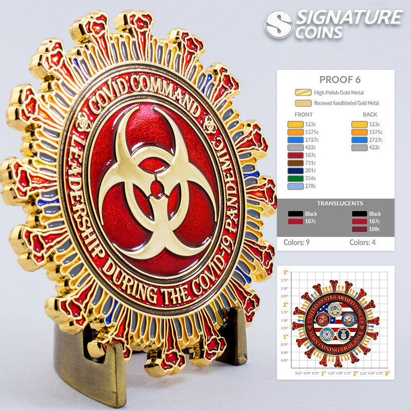 signature_coins's tweet photo. Challenge Coin Breakdown: United States Armed Forces
๐น Plating: High Polish Gold
๐ธ Edge: Custom
๐น Colors: Soft and Translucent Enamel
๐ธ Size: 2.75"
#choosesignature #CustomCoin #USMilitary #MilitaryCoins #emergencyresponse #EMScoins #coinmaker #covid19 #covidcoins https://t.co/rkcXrV4Zju