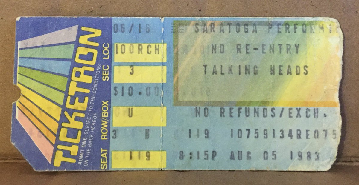 On this day 37 years ago the #talkingheads played <a href="/SPACsaratoga/">SPAC</a>