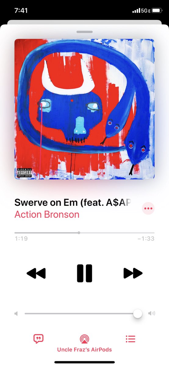 UncleFraz's tweet image. eating way too good the last two weeks . time to tighten it up a bit like i’m Bronsoliño . 👨🏻‍🍳

Song of the Day:
Swerve on Em (feat. @asvpxrocky) - @ActionBronson 

🏃‍♂️ | #MissionTWO ➕➕