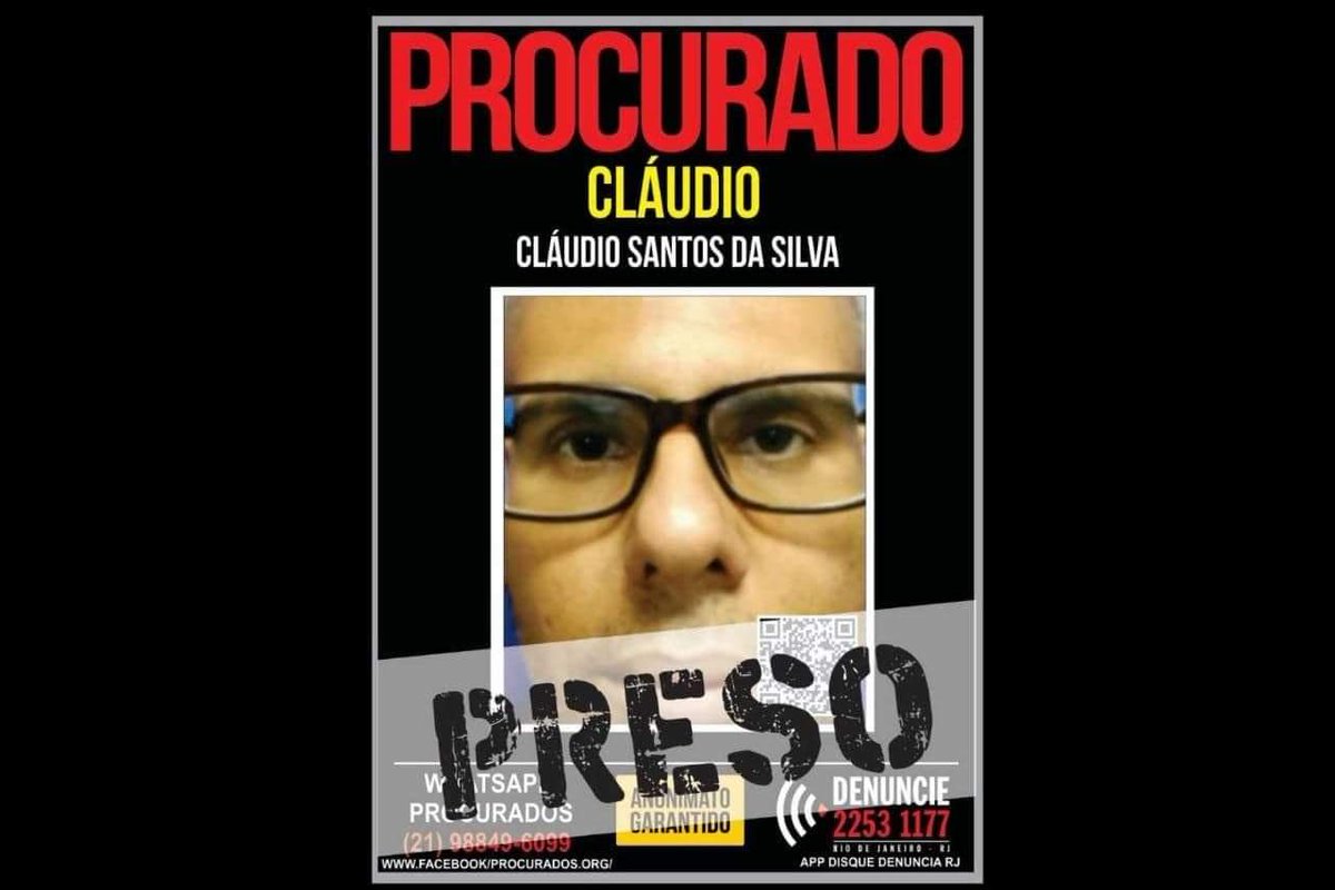 DDalertaRio's tweet photo. Mais um #foragidoDaJustica preso, na tarde de hoje (06), por Policiais da #28DP , após informaçoes do @DDalertaRio . Cláudio Santos da Silva havia sido condenado a quatro anos e dois meses de prisão pelo crime de estelionato. Parabéns @PCERJ
#foiASuaDenuncia
Gradicida,
#Dora https://t.co/0YImQOvlTp