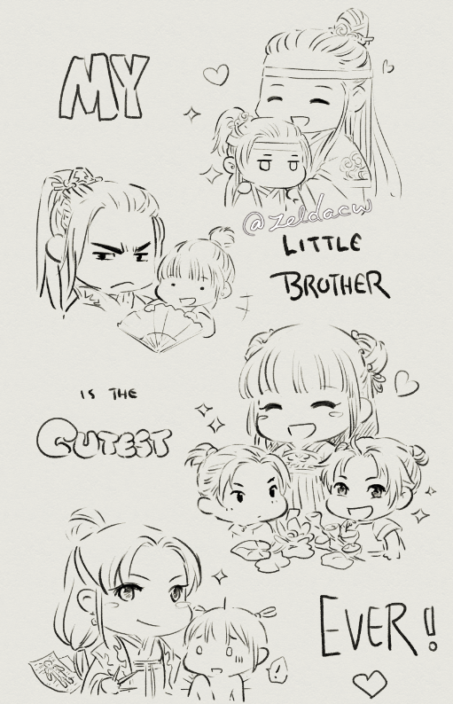 Little brothers ヾ('︶`♡)ノ  #MDZS 