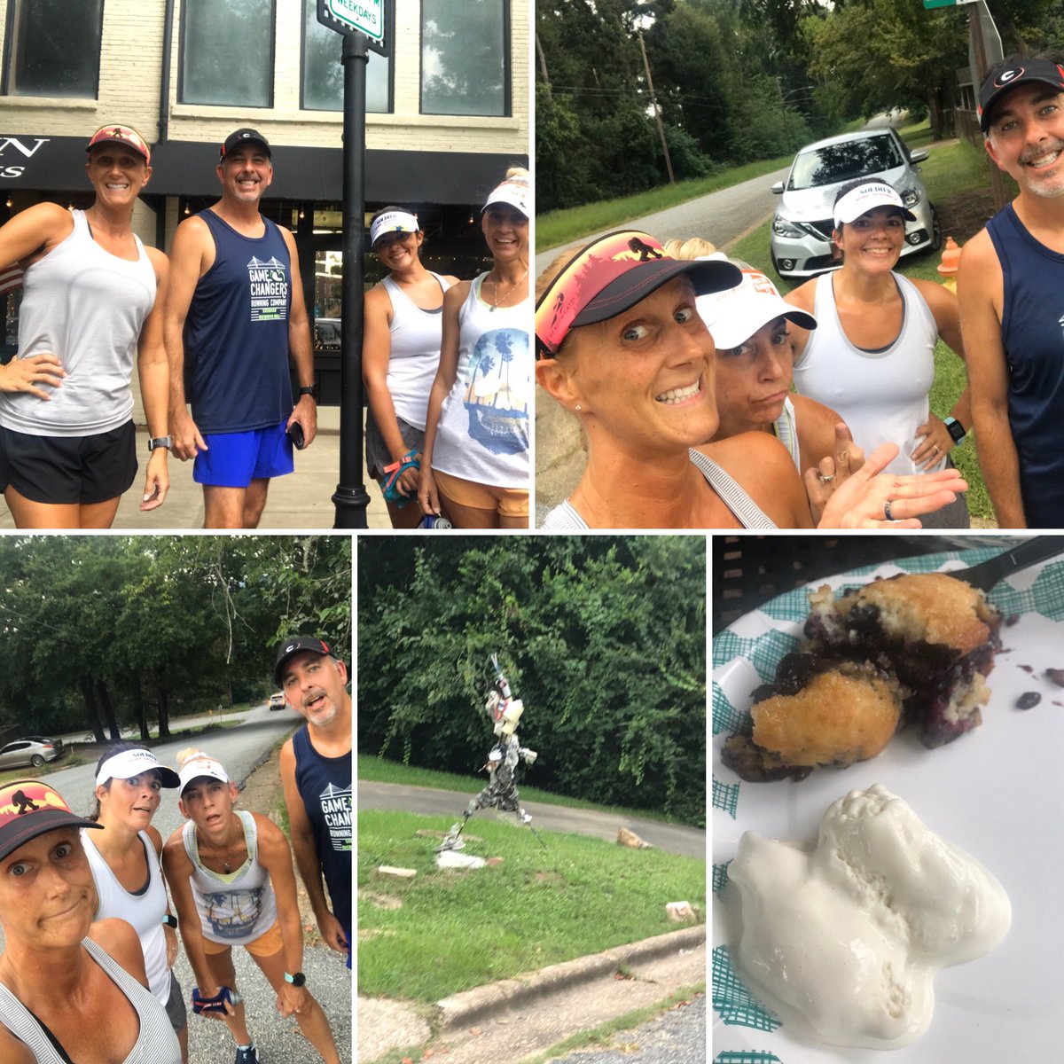 5k_chick's tweet photo. Thursdayโs Run took us downtown and up Buttercup Hill โฐ
Blueberry Cobbler and @kilwinscolumbus ice cream after the run provided motivation๐ฆ! #runnerfriendsarethebestfriends #1200milesin2020 #wemakerunningfun #buttercuphill https://t.co/rVrN8MfUgC