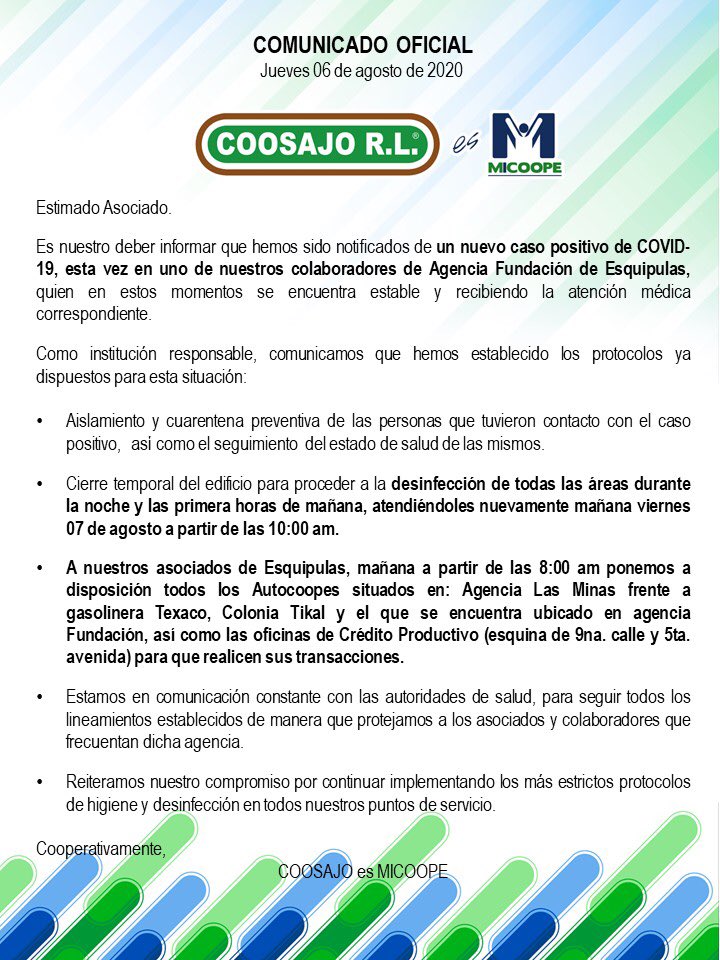 COOSAJO es MICOOPE (@coosajomicoope) on Twitter photo 