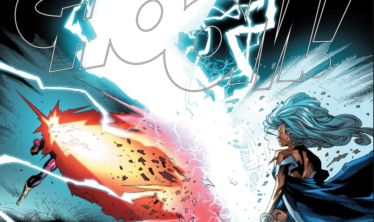 X-Men Worlds Apart 4Storm kicks the crud out of SK/Scott. SK tries to take Storm as his host but the Panther god eats him. Yum. SK says "I survived the death of my own body," suggesting he at least once had one (!) - but who if not Farouk?