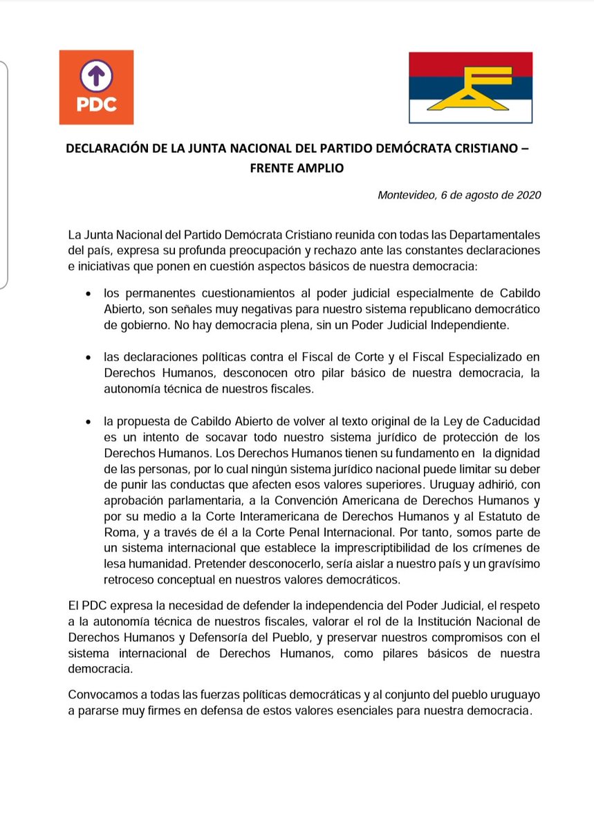 PDC URUGUAY tweet media