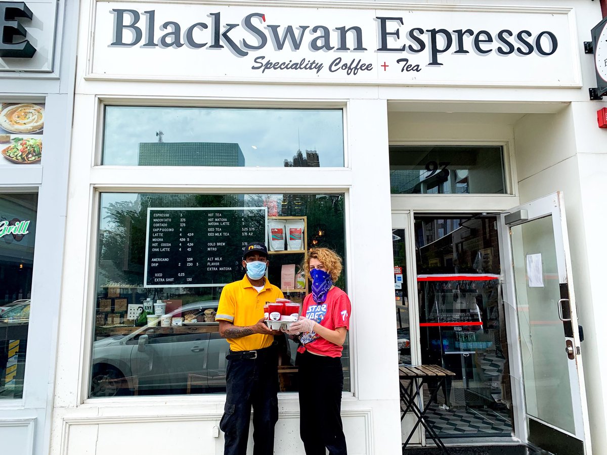 DowntownNewark's tweet photo. Ice, Ice Baby! How are you cooling off this #thirstythursday Newark? Check out these refreshing Ruby Iced Teas we picked up from @blackswanespresso! Black Swan Espresso is located at 93 Halsey St., Newark, NJ 07102.
#BlackSwan #IcedTea #RubyTea #RubyIcedTea #Refreshing https://t.co/KiqjfOQsSa