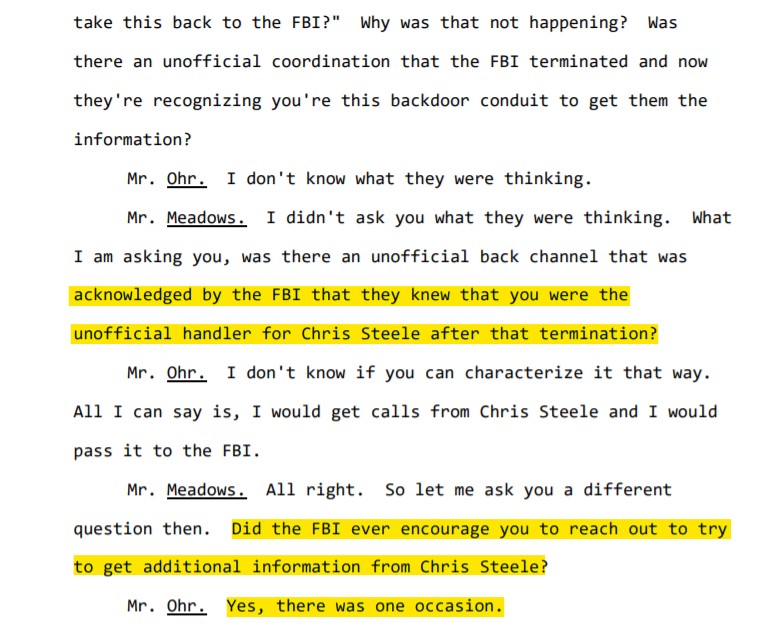 Election day 2016: Ohr apologizes and admits to Gaeta that his wife works for Fusion GPS. From this point forward Ohr unofficially becomes the "other" handler for Steele through a backchannel to the FBI. TRUMP WINS!! Unmasking of Gen. Flynn begins.