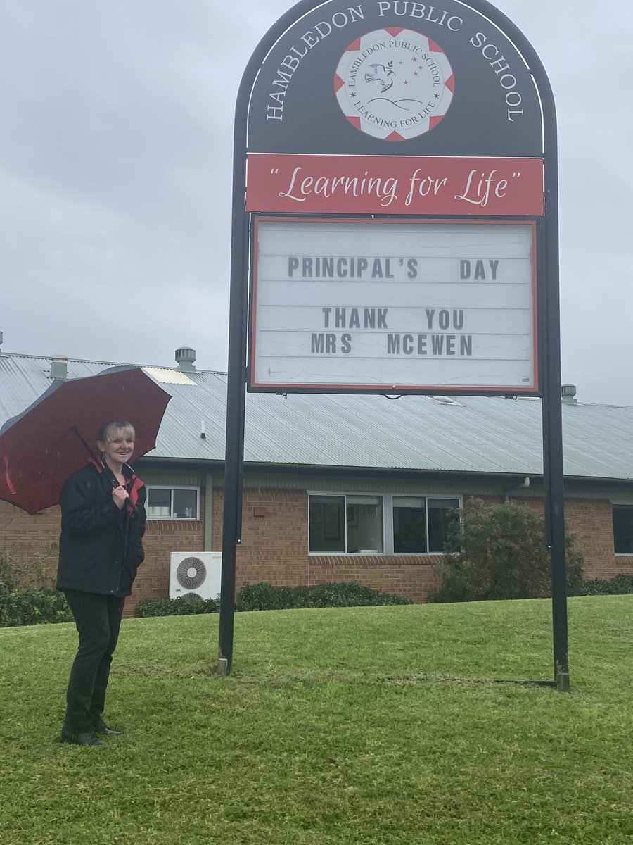 Happy Principal’s Day to all the amazing principals out there who go above and beyond for their communities, students and staff. However, today I want to say thank you to my amazing principal who I am lucky to wake up and work with each and every day <a href="/McewenJudy/">Judy Mcewen</a>