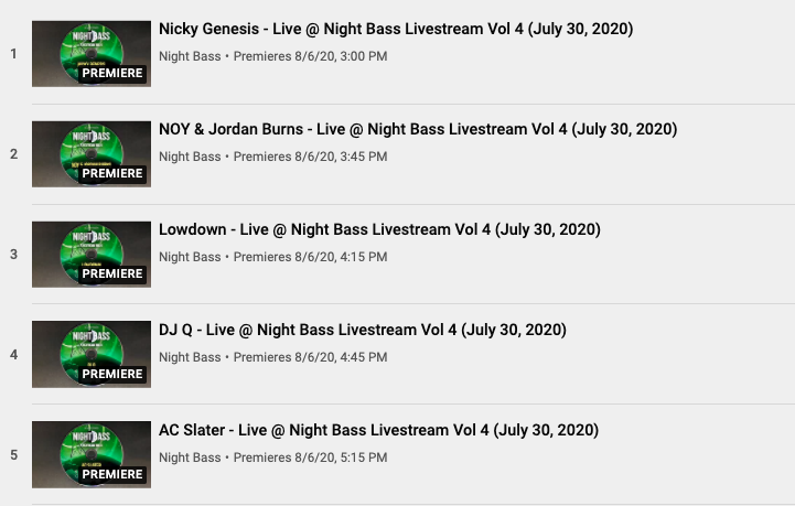 Today we’re YouTube premiering each of the sets from our #NBLiveStream V4 starting at 3pm PST. Make sure to set a reminder for each set and join in on the chat during the premiere!

youtube.com/playlist?list=…