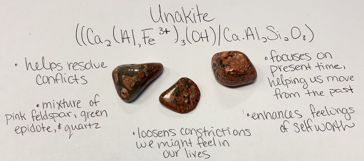 karleeeve's tweet photo. Unakite 💚 Rock of The Day!
•helps reduce conflicts
•enhances feelings of self worth
•focuses on present time, helping us move from the past
#geology #geologytwitter #rockoftheday #rotd #witchesoftwitter #ScienceTwitter #thursdayvibes https://t.co/UgbK3ZpfEM