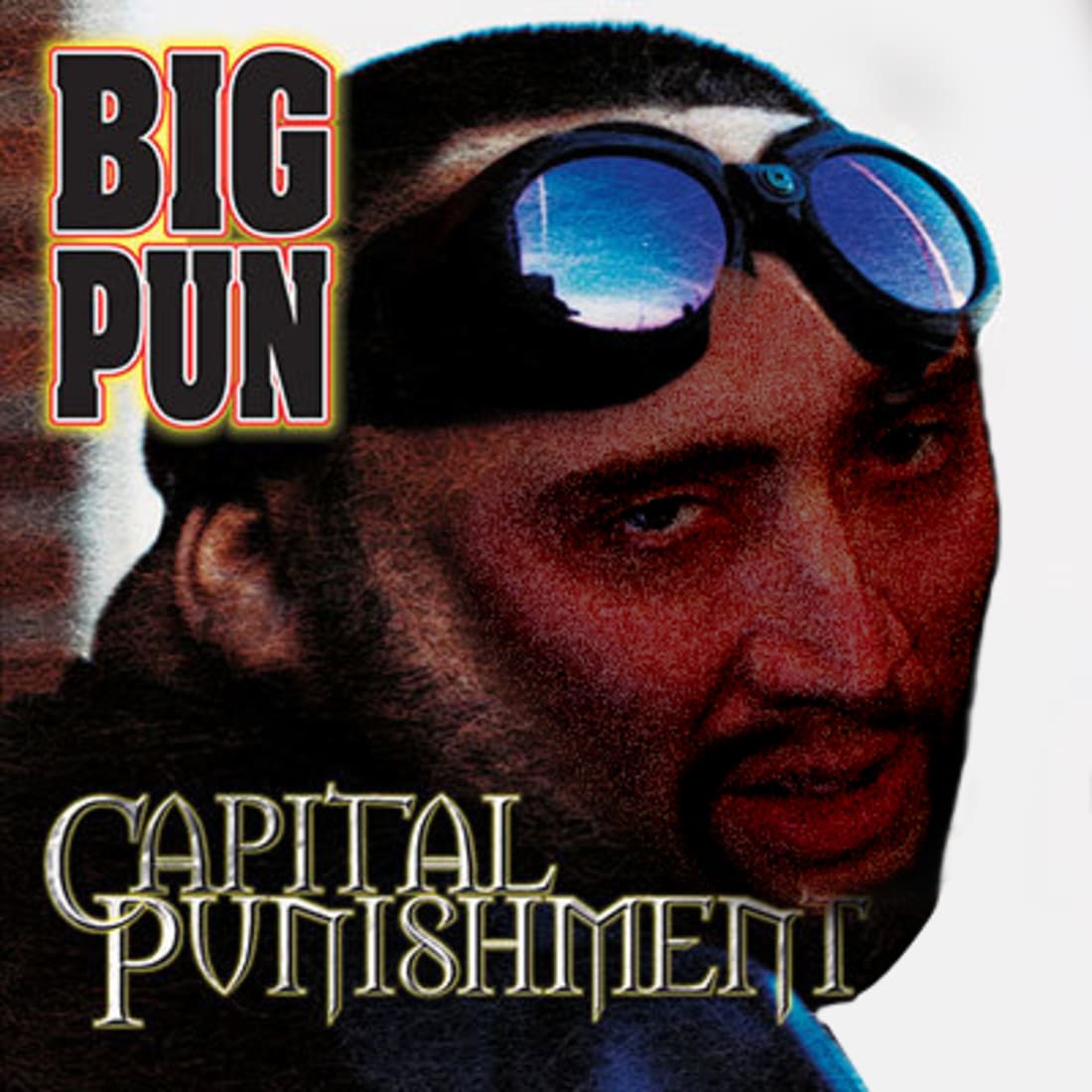 Someone poorly photoshopped Nick Cage's face onto a bunch of rap albums....a thread