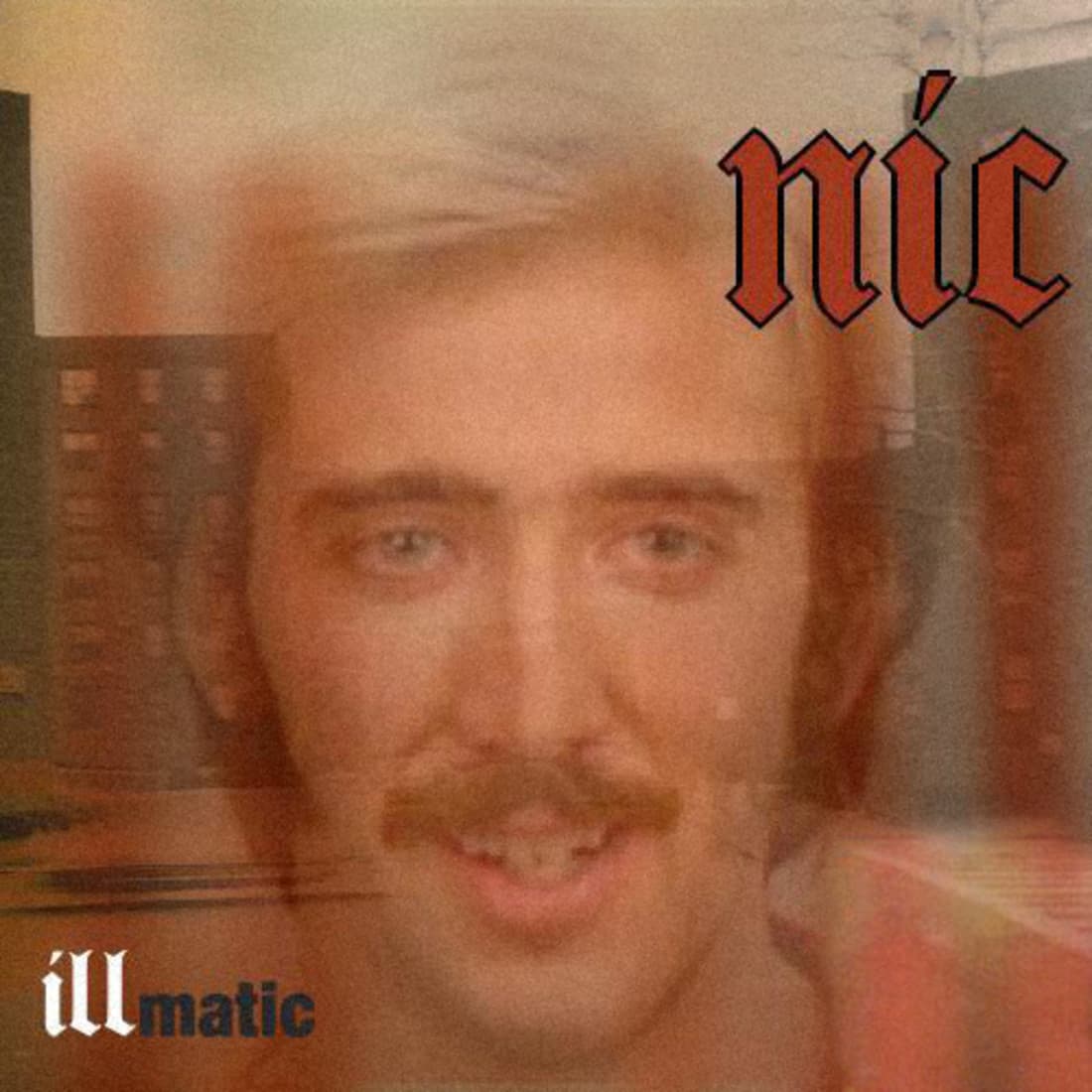 Someone poorly photoshopped Nick Cage's face onto a bunch of rap albums....a thread
