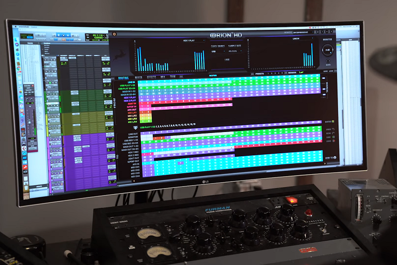 vintageking's tweet photo. In our latest Workflow video, we're heading inside the home studio of producer, engineer, and @Saosin guitarist @beaubeef. Click our link to discover Beau's approach to making music and the pivotal role his @AntelopeAudio Orion 32 HD plays in the process: https://t.co/1IieeIHCWR https://t.co/MaJD8Poc5Q