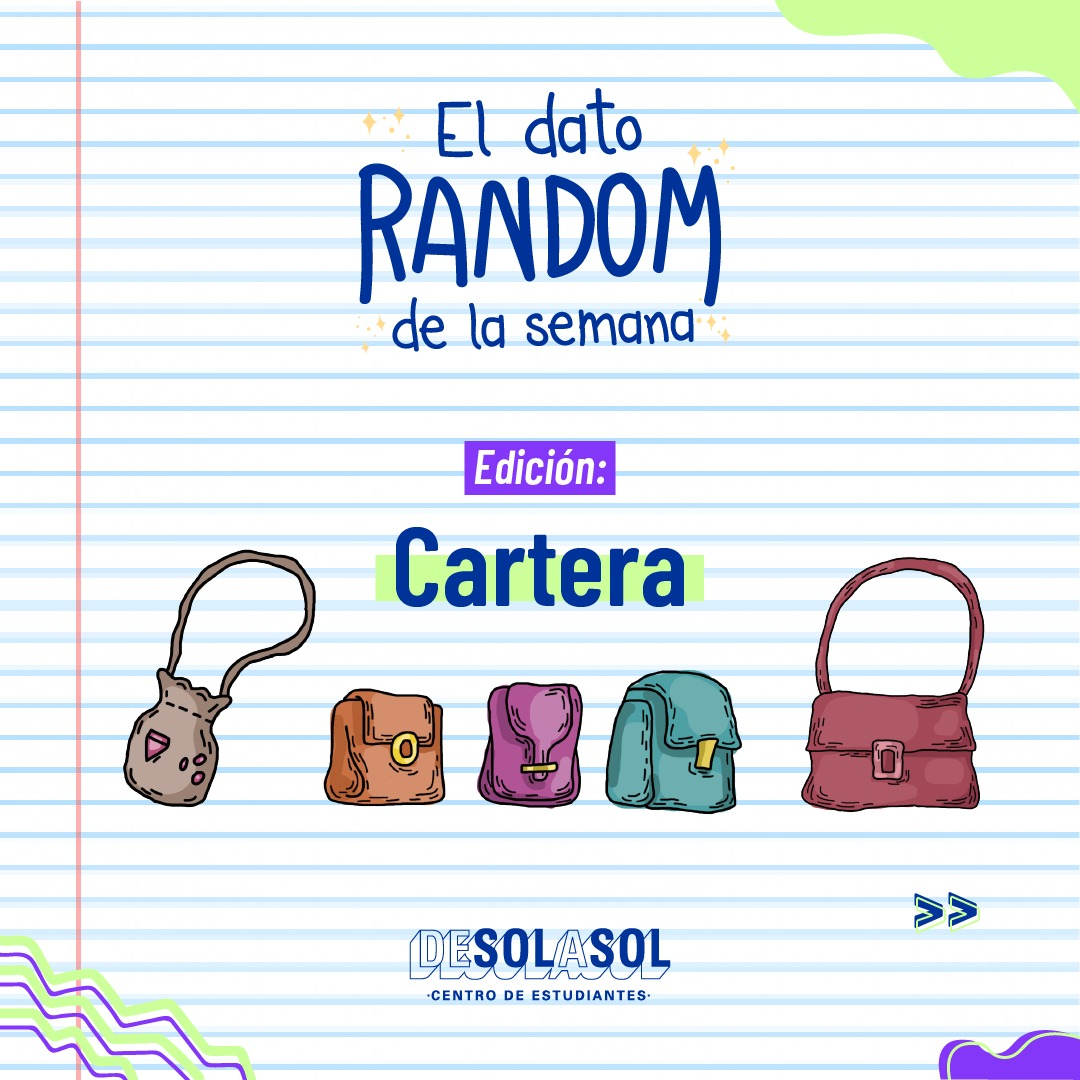 Desolasol_fda's tweet image. 📝 NUEVO DATO RANDOM DE LA SEMANA 📝

Hoy hablamos sobre la cartera. Te contamos como surgió y como fue evolucionando durante el paso del tiempo hasta convertirse en un ícono mundial de la moda.

✨Ilustraciones por: @morapetraglia 

#DatoRandom #Cartera #Moda #Desolasol #Diseño