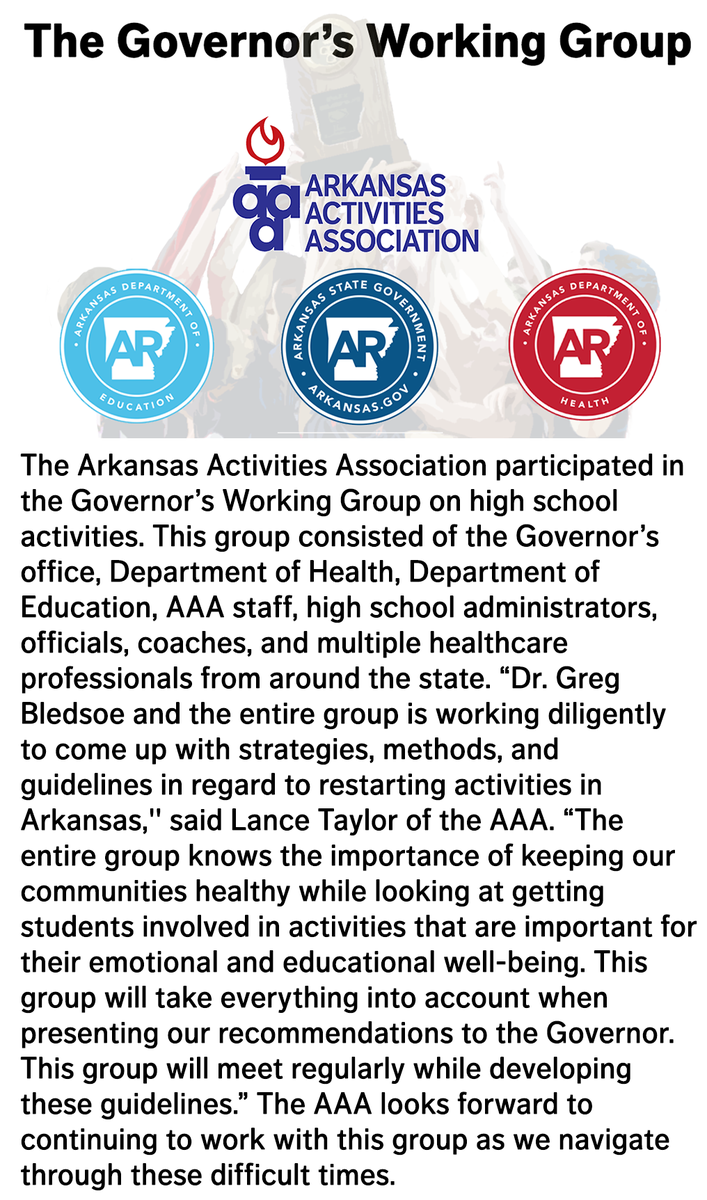 Update on the Governor's Working Group!