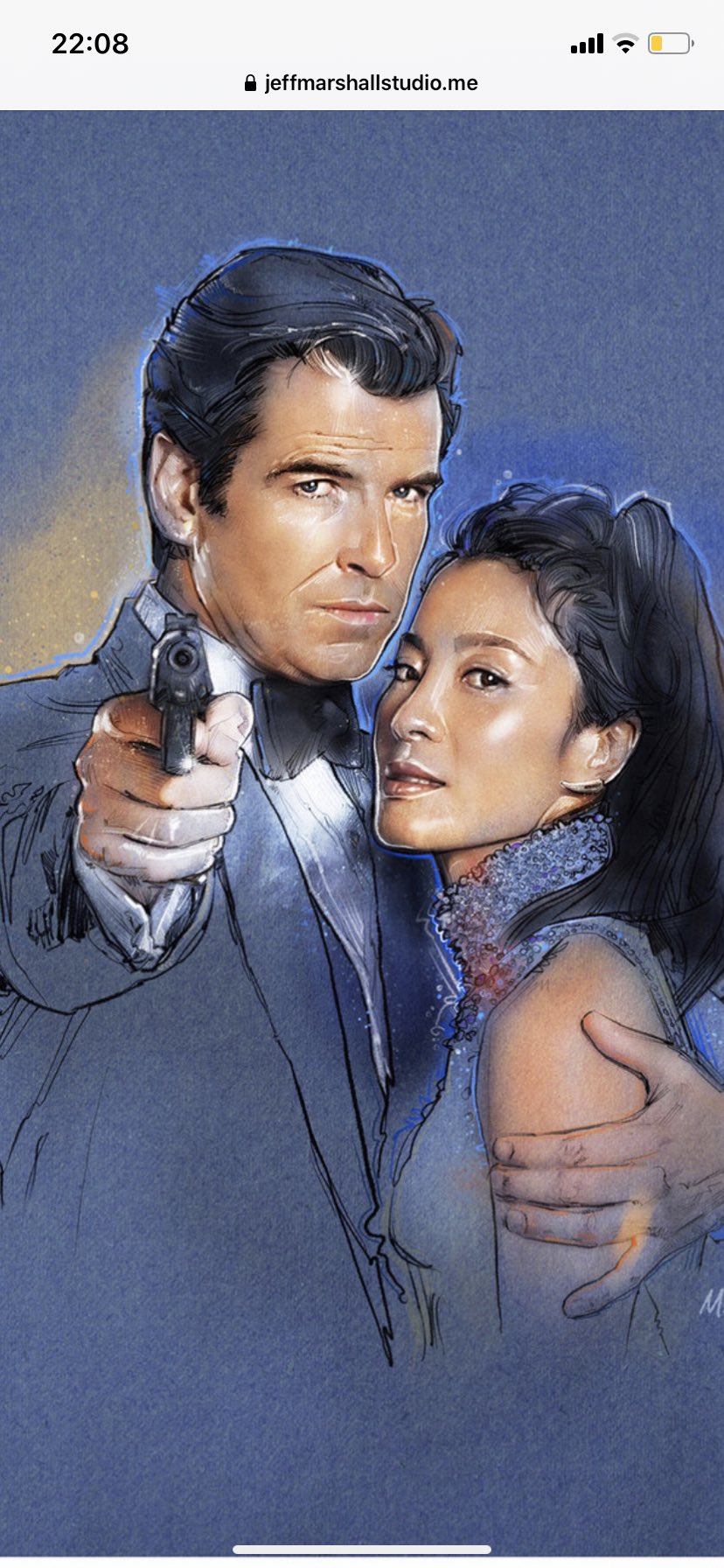 Happy Birthday Michelle Yeoh - incredible artwork by  and especially for  
