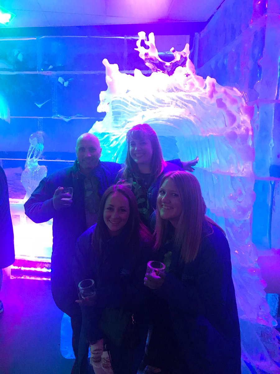 Miapie91's tweet photo. Throwing it back to the ice bar with some of my favorite people #BHUSA @MerrittGroup @CaraMasessa @katie_pesek https://t.co/iFhvhKonmb
