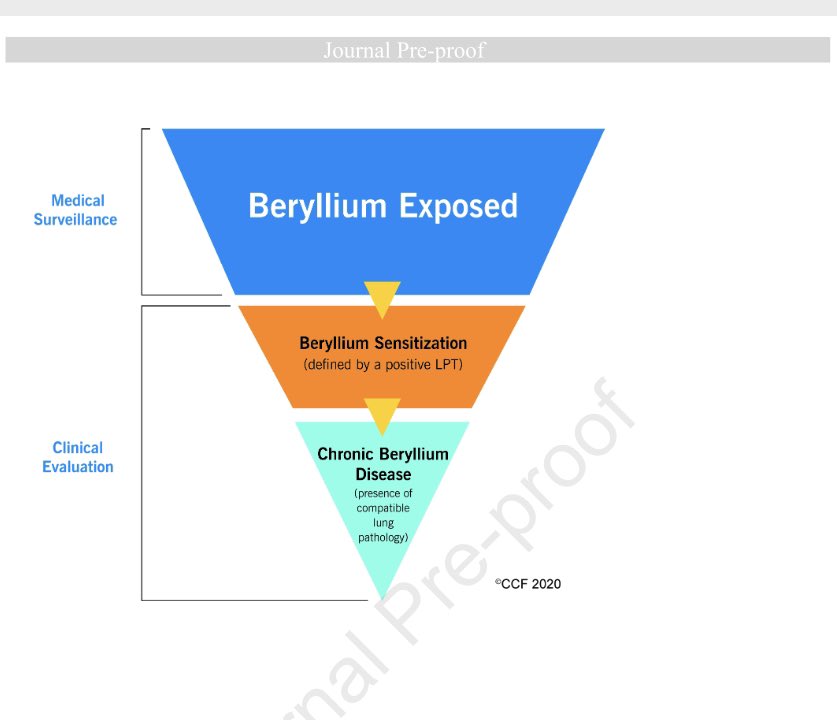 RaedDweikMD's tweet photo. Chronic beryllium disease: update on a moving target by @MacmurdoMaeve et al. @accpchest @CleClinicRespir @CleClinicMD @ClevelandClinic @NJHealth #MedTwitter    Follow this link: https://t.co/fzU8mtJ9rq https://t.co/W9dXSfyvxz