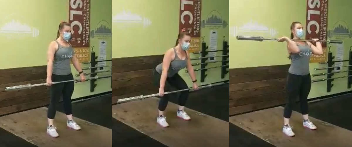 die_einzige's tweet photo. Injury recovery is the perfect time to focus on form. Olympic lifting is actually my main workout and running is for cross-training, but we can pretend the opposite for #MM2020VirtualRunGroup! #MM2020Virtual https://t.co/IOAABkgkBx