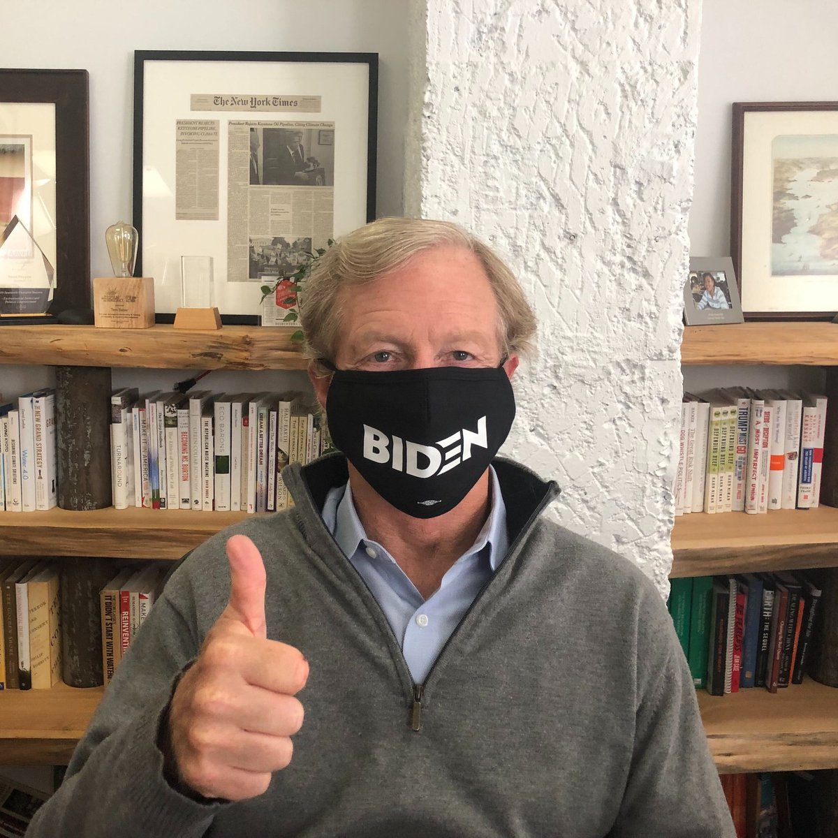 Tom Steyer tweet media