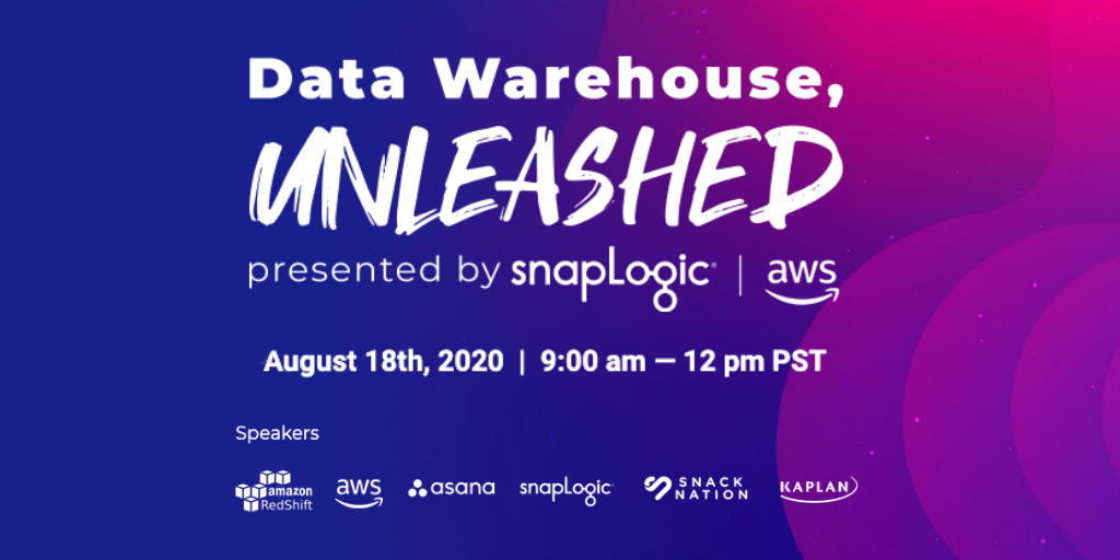 On 8/18, Join us and <a href="/awscloud/">Amazon Web Services</a> as we host the only Data Warehouse conference you’ll need to attend this year, 'Data Warehouse, Unleashed!' #DWUnleashed 🙌 

Get ready to learn best practices &amp; insights that will drive real results for your business.
bit.ly/3fbY3LG