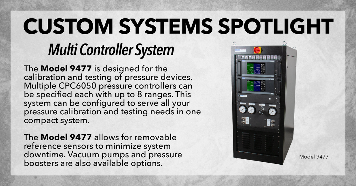 MensorLP's tweet image. Our August Custom Systems feature is Mensor&apos;s multi controller system, commonly referred to as Model 9477. #pressurecontroller #calibration

For more information on this and other custom engineered systems, view our brochure: hubs.ly/H0tnt6G0