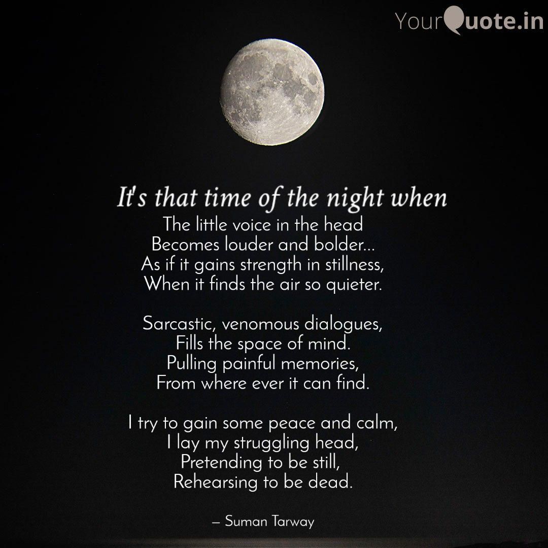 SumanTarway's tweet photo. It's #thattimeofnight when dreams walk around like ghosts, trying to find an empty mind to put up its tent. #YourQuoteAndMine
Collaborating with YourQuote Baba
Read my thoughts on @YourQuoteApp at https://t.co/6VDL8Yfmft https://t.co/hkedEMJwrz