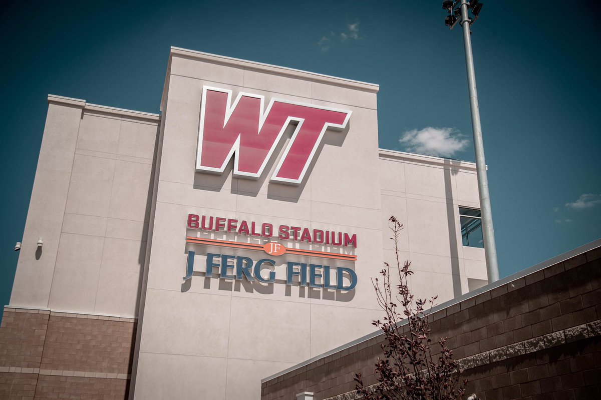 PressPassSports's tweet photo. Despite @NCAADII decision to cancel fall championships... @WTBuffNation AD Michael McBroom continues moving forward with fall plan.. Here’s an in-depth Q&amp;A with McBroom on the current status of WT fall sports and the @LoneStarConf #LSCfb https://t.co/nVvuIKbFYC https://t.co/a74k5TGxYQ
