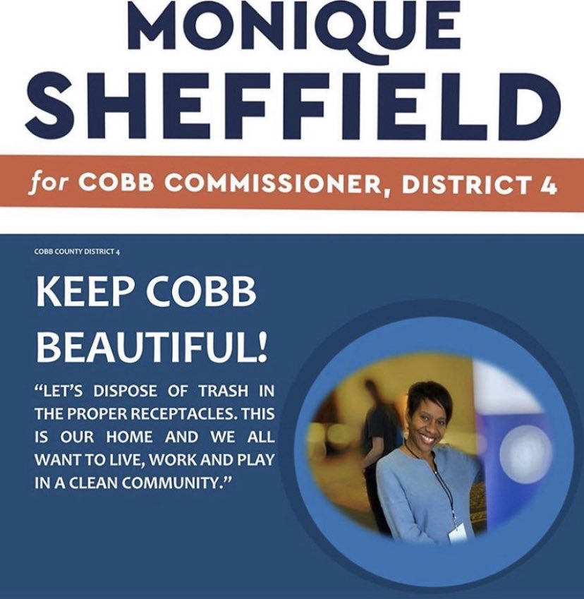 Learn more about why Monique Sheffield for Cobb County Commissioner District 4. Visit ElectSheffield.com. #electmoniquesheffield #FocusedonourFuture #CobbCounty #Austell #PowderSprings #Smyrna