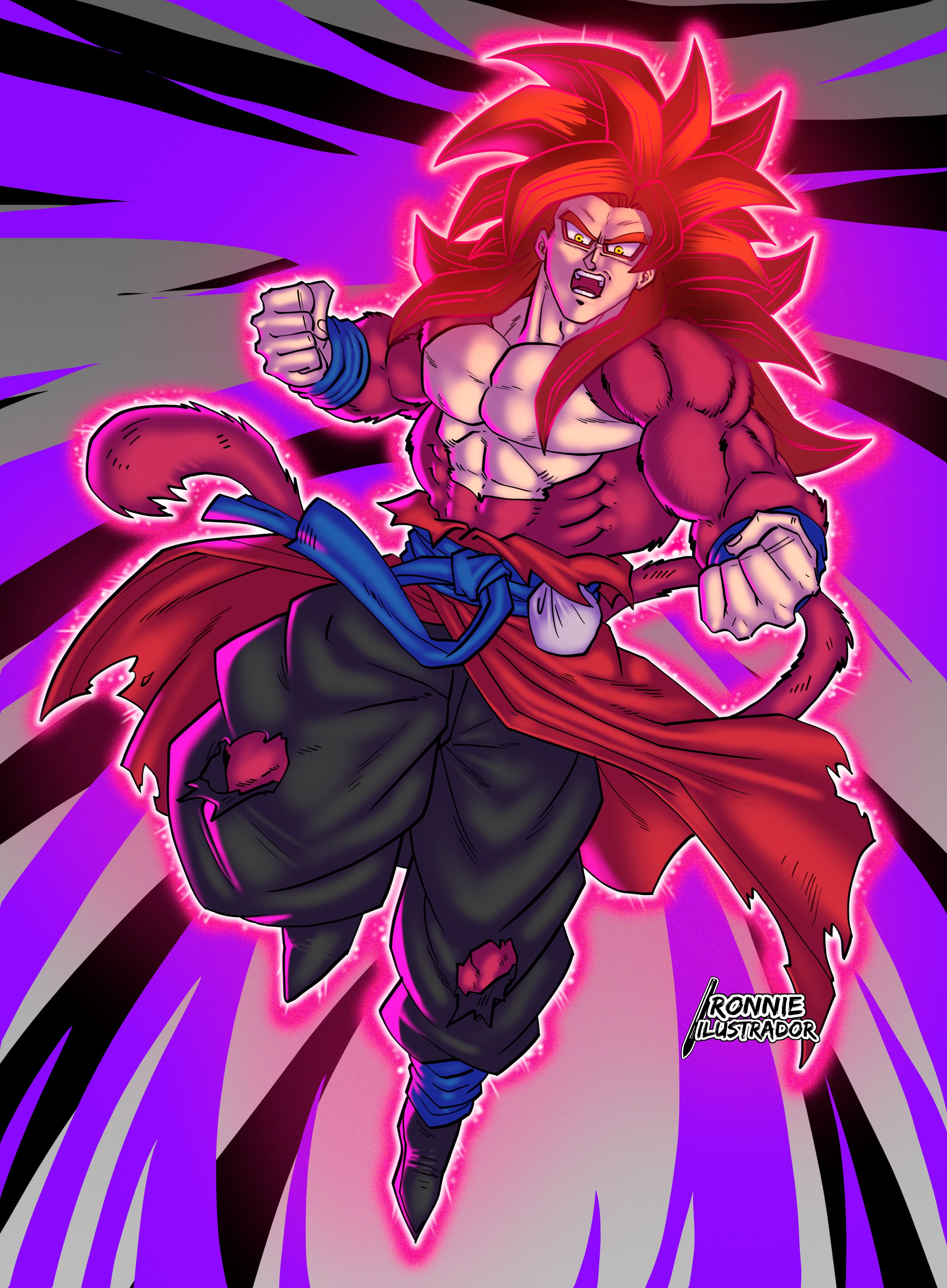 Ronnie Ilustrador on X: Xeno Goku SSJ4 Limit Breaker! Dude, how I love  this new form!!! 😍😍😍 #songoku #supersaiyan4 #superdragonballheroes # limitbreaker #fanart #digitalart  / X