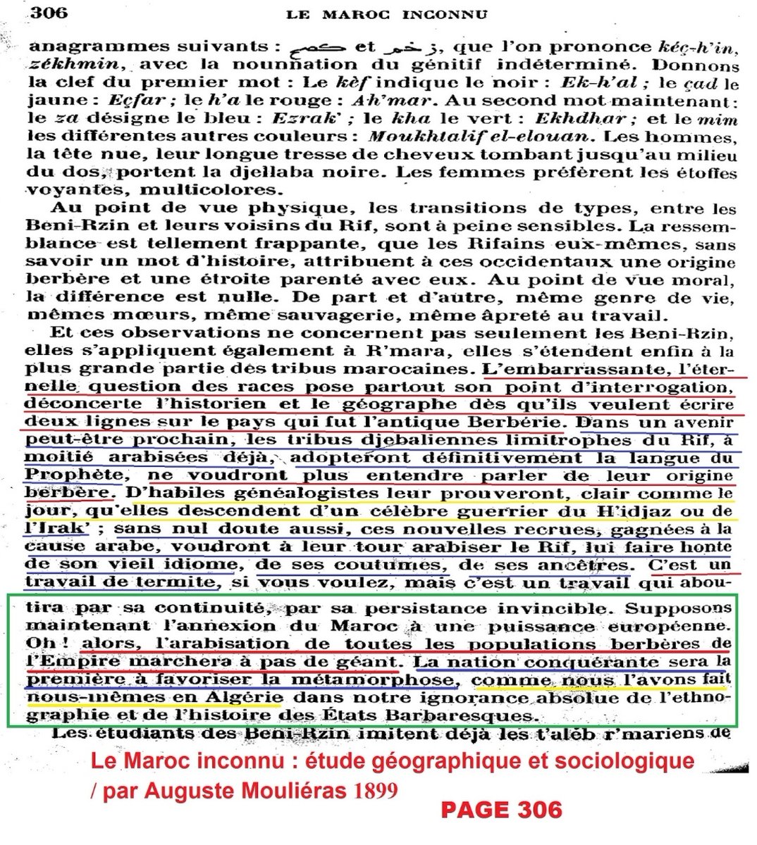 Quelques livres qui parlent de l'arabisation faite par les français en Algérie et au Maroc.