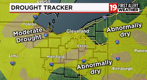 The latest Drought Monitor is still showing some areas of Moderate ...