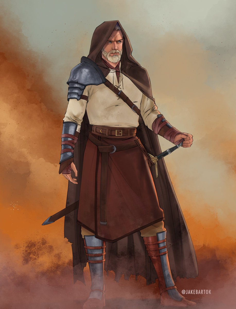 Old Ben Kenobi | Medieval / Fantasy | Minecraft Skin