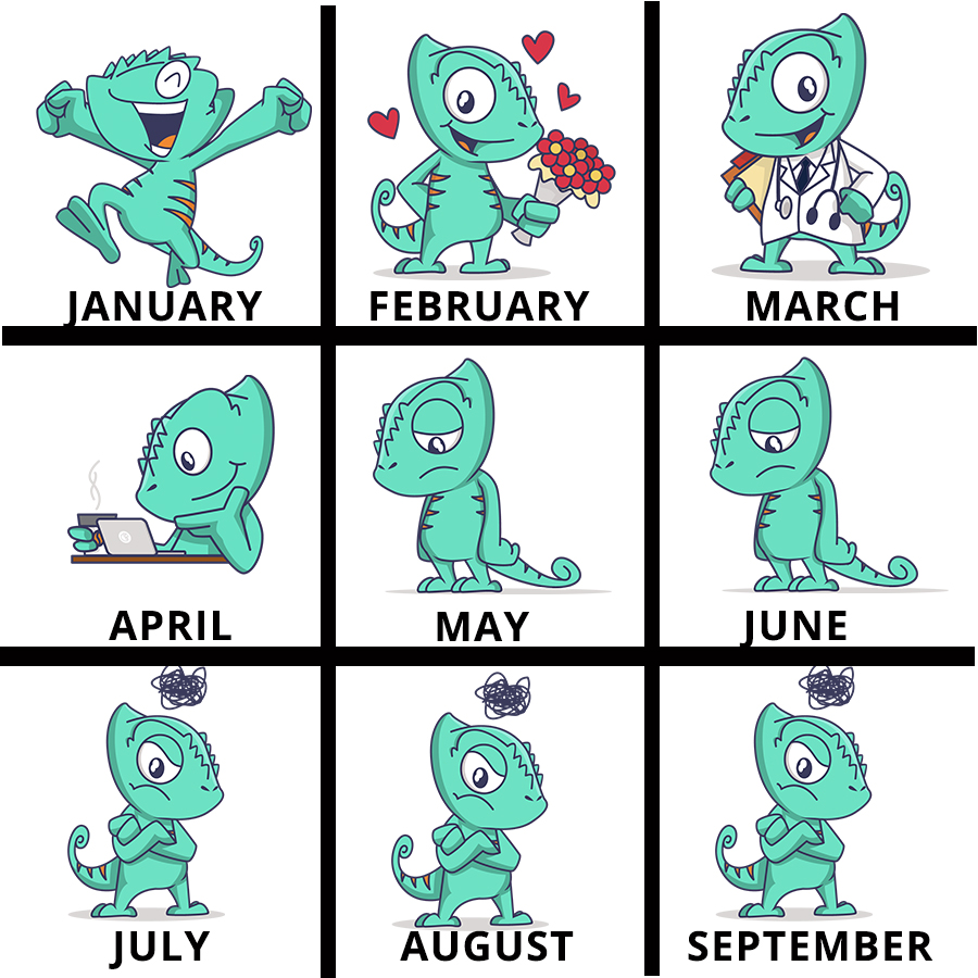 Leon is always game for a meme challenge