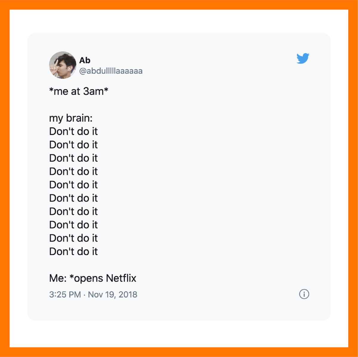 Dealmatch_'s tweet image. 🤣 Everyone has experienced it once!
.
.
.
#Meme #Netflix #Dealmatch #DealmatchMarket #Night #Sleep #Bed #Thursday #University #HighSchool #Student #Canada #UnitedStates #August #Community