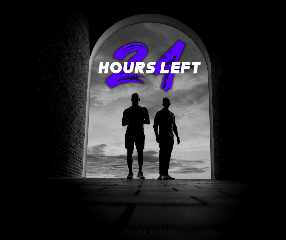 NextPhaseWorld's tweet image. 24 hours left.