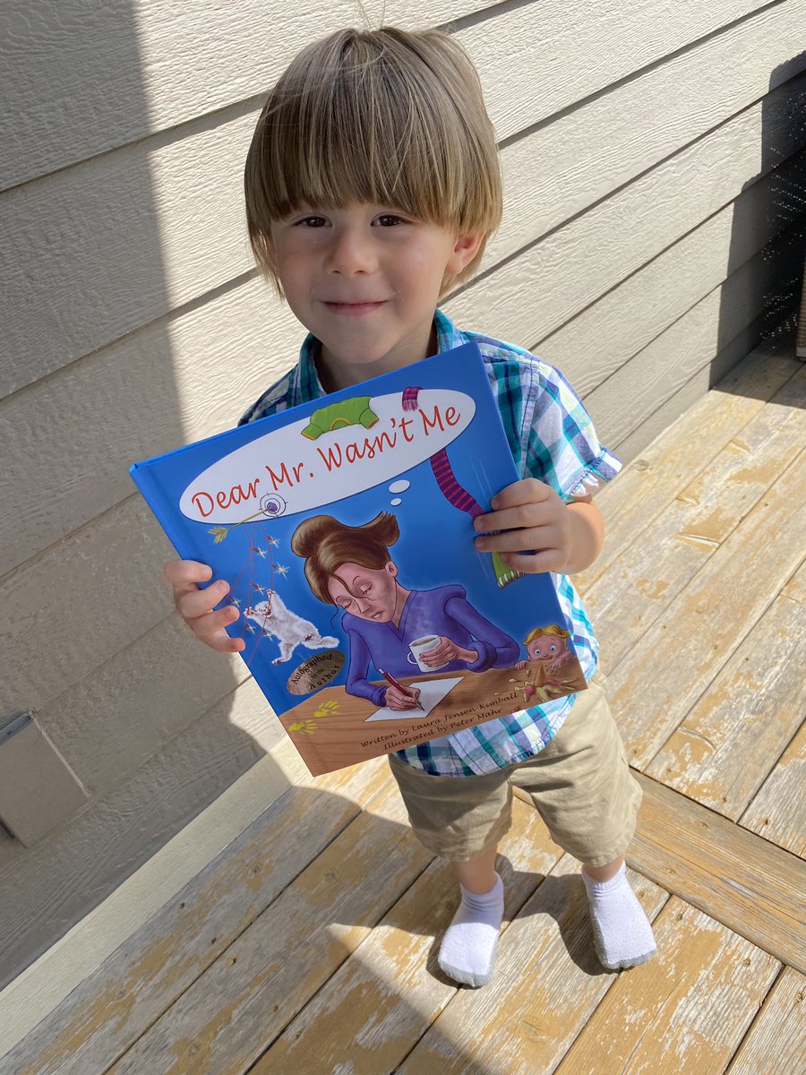 MOMSTERbook's tweet photo. Who left their toys on the stairs? “It wasn’t me!” Who left food on the couch? “It wasn’t me!” Who broke the lamp? “It wasn’t me!” #Wackystackbooks #dearmrwasntme #ChildrensBookAuthor #childrenspicturebooks https://t.co/k03FBdiLhM