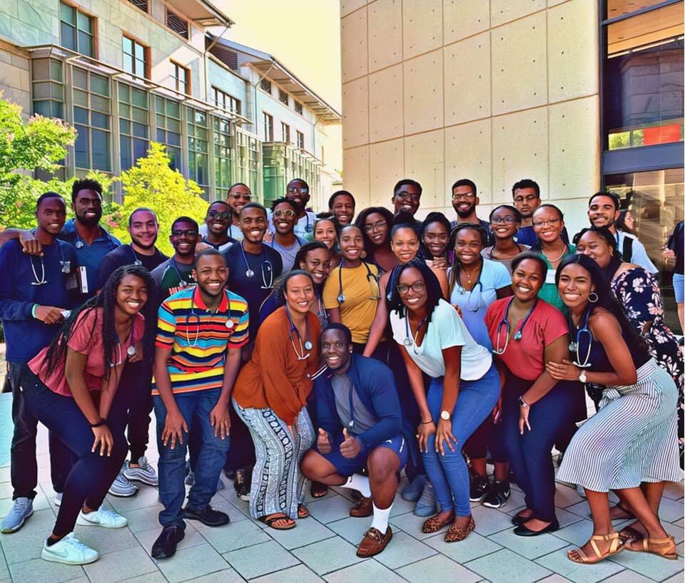 This image of some of our @EmoryMedicine M1 students was taken last summer in 2019. Yes. All were M1s. Yes. All in one class. A piece of me believes the universe knew how 2020 would shake out. #diversitymatters #webelong #betterforit #BLM