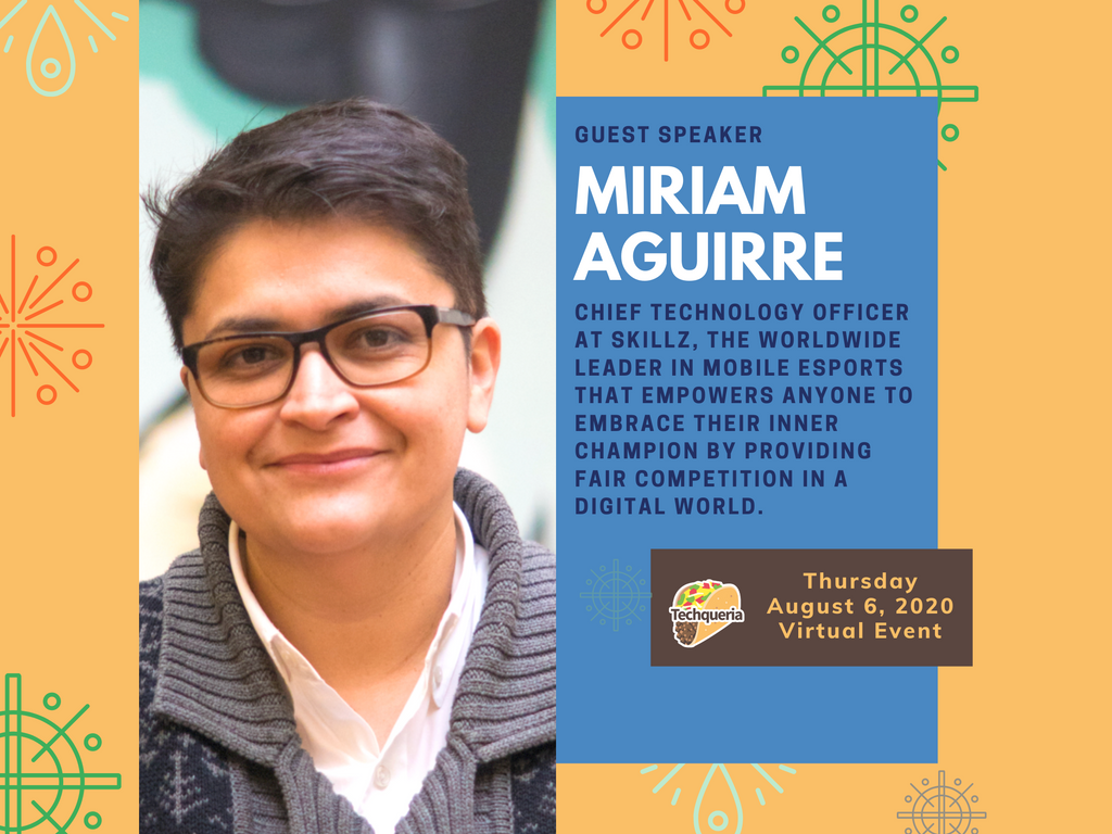 Techqueria's tweet photo. Last chance to RSVP 🚨

Join us today at 4pmPST to hear from Miriam and other engineering leaders as they share 5-minute ⚡lightning talks of their journeys and careers 💬⠀⠀⠀

RSVP today: https://t.co/oCN59YQBG6
#fiercelyLatina https://t.co/CH9T69LJVI