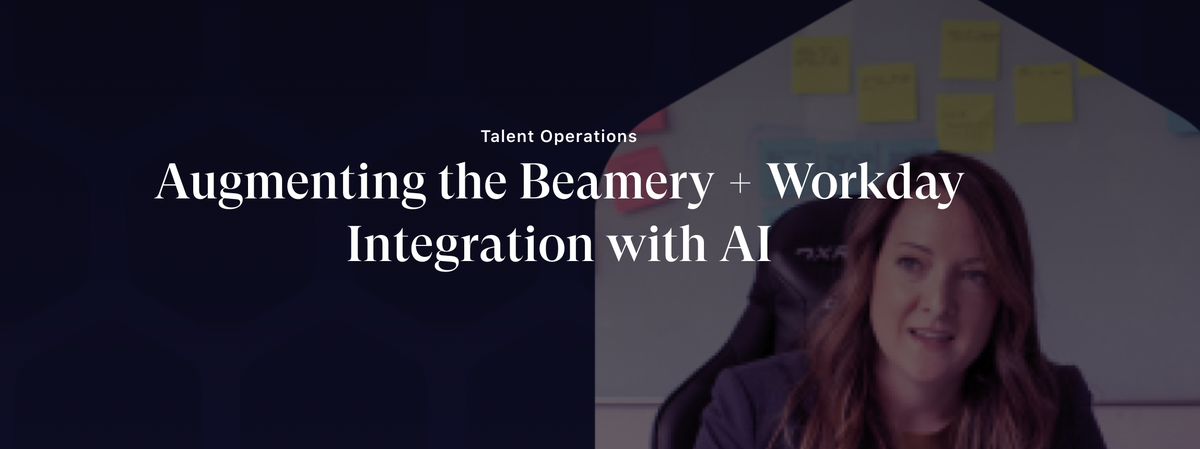 lynne_foster's tweet photo. Good data is fundamental to effective AI. @BeameryHQ’s only certified CRM integration with @Workday that includes AI, along with our deduplication, enrichment &amp; parsing engines, ensure up-to-date, relevant data is shared across the platforms. Learn more: https://t.co/xd7DmweILL https://t.co/HOv5FJXrR1