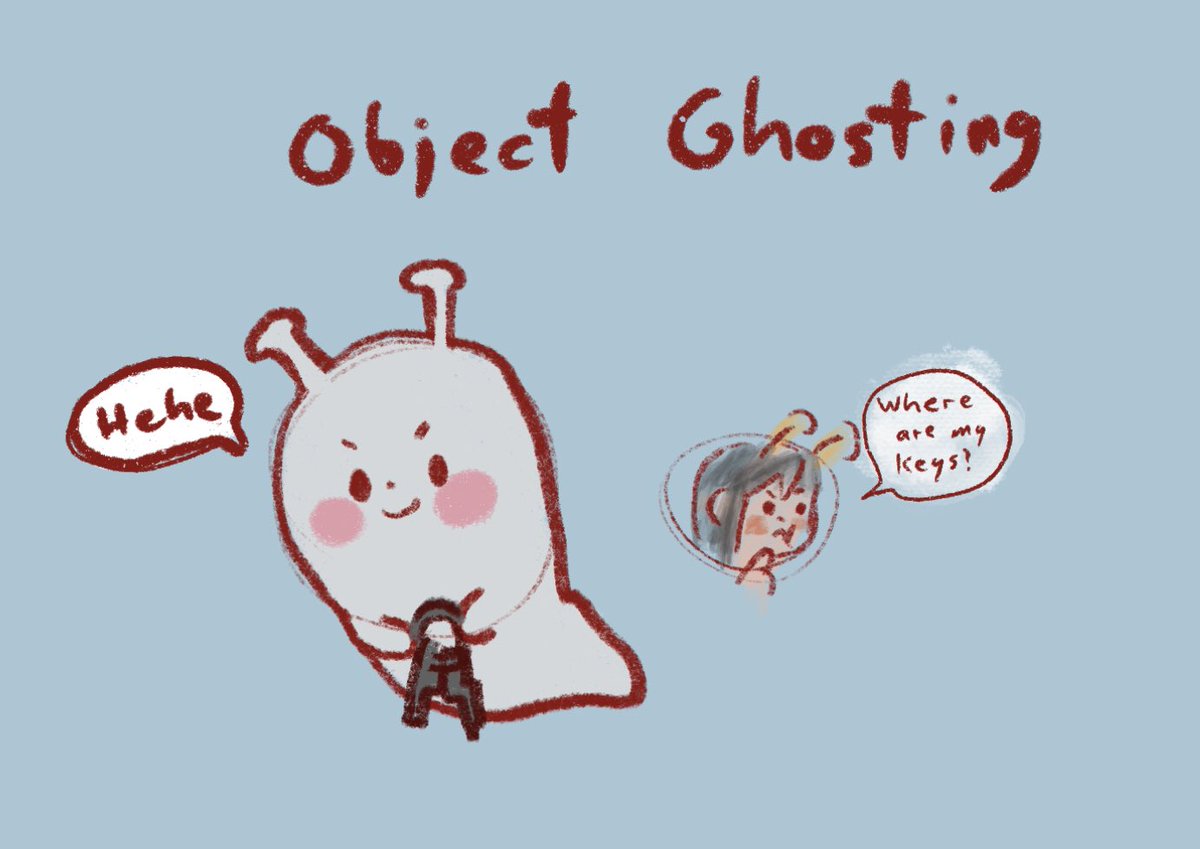 I have solved the mystery of my lost keys
(This is a joke... unless, who wants to name the ghost?)