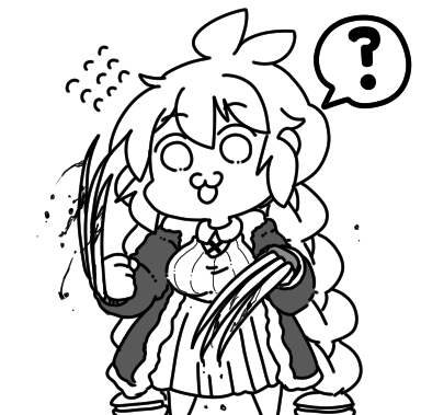 #はてなをつけると可愛くなる 