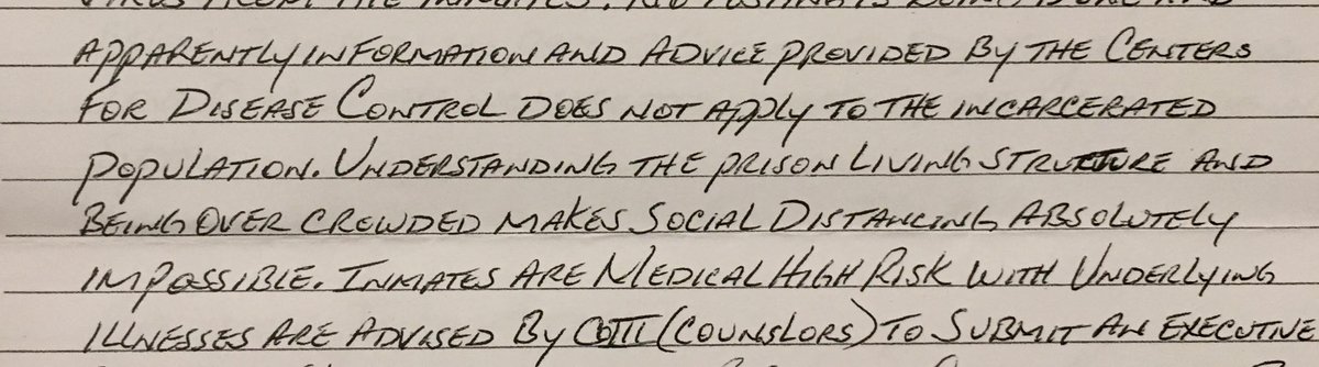 Tucson: "Apparently information and advice provided by the Centers for Disease Control does not apply to the incarcerated population.""Being overcrowded makes social distancing impossible."