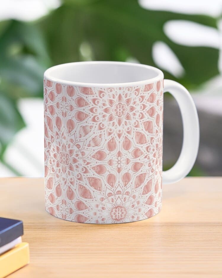 rightDesign3's tweet image. Rose Gold Mandala Flower,funny mandala pattern mug 
#mugs #mug #coffee #handmade #ceramics #gifts #pottery #cups #love #dise #tea #art #gift #coffeemug #tshirts #design #hoodies #coffeemugs #o #mugshot #mugsofinstagram #muglife #cup #coffeelover #patterndesign #sublimacion #…