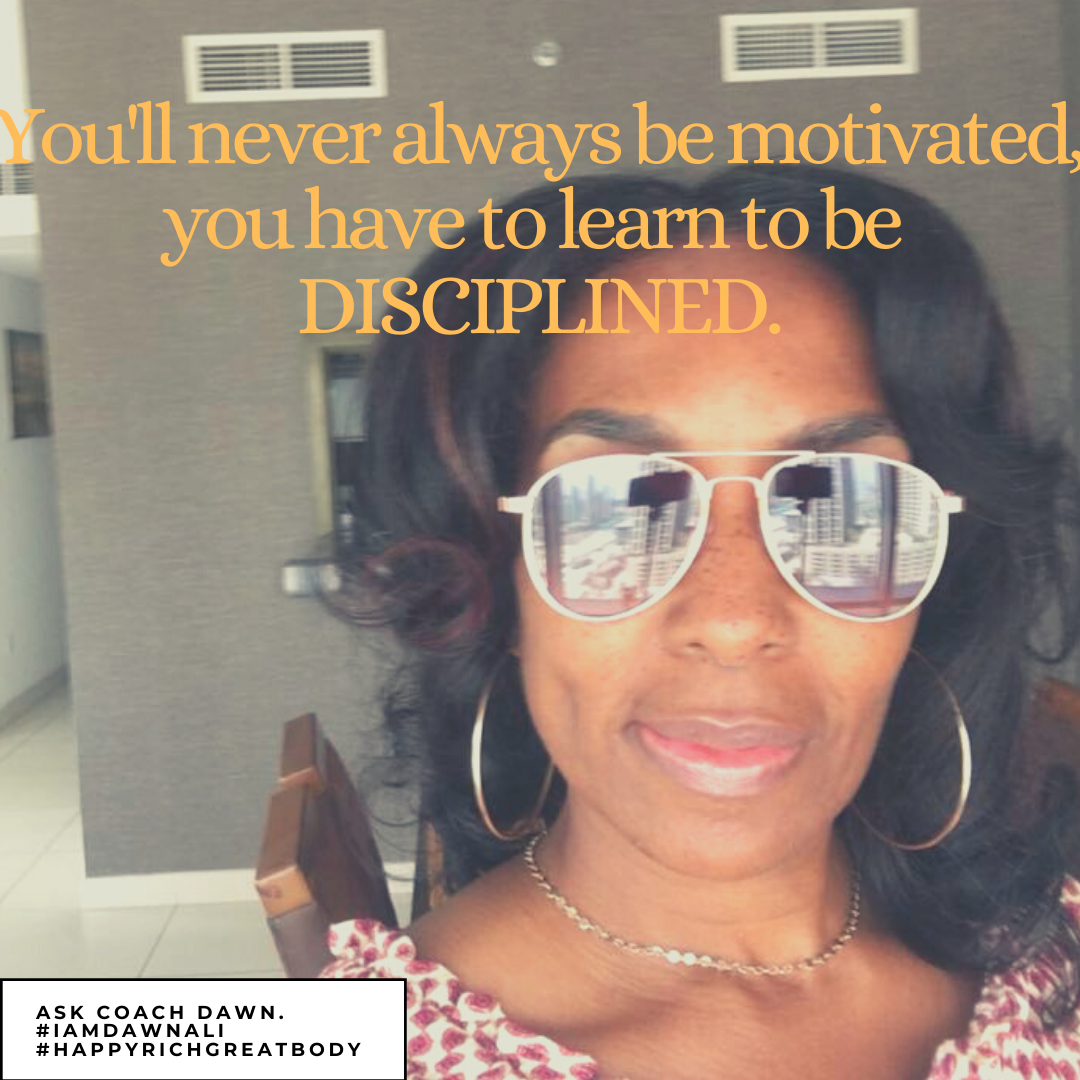 iamDawnAli's tweet photo. Discipline (when you FORCE yourself to do things you don't want to do) is required to accomplish anything great! https://t.co/TY31R2Azwt