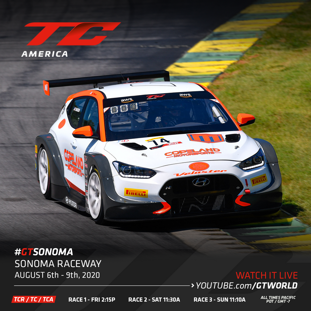 CopelandMTSP's tweet photo. Three Cars.
Three Drivers.
Three Races.

Look for the #CopelandMotorsports trio at the front of the pack in @tc_america's TCR and TCA class this weekend! https://t.co/PA57Kc2WCa