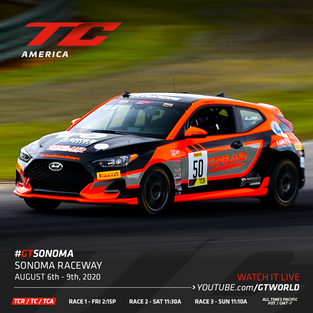 CopelandMTSP's tweet photo. Three Cars.
Three Drivers.
Three Races.

Look for the #CopelandMotorsports trio at the front of the pack in @tc_america's TCR and TCA class this weekend! https://t.co/PA57Kc2WCa