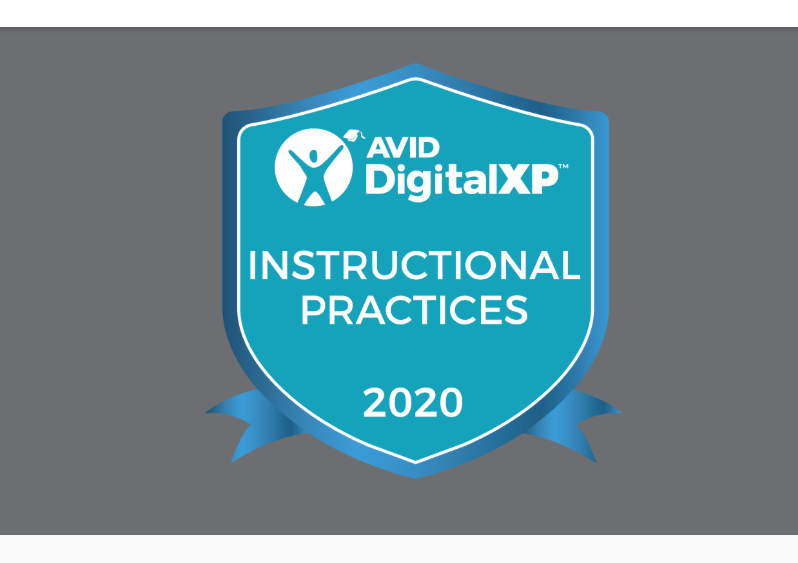 KimNoller's tweet photo. Received my Badge #AVIDDigitalXP #AVIDMindset @CompassCs #CompassExperience https://t.co/YHqYq87Viz