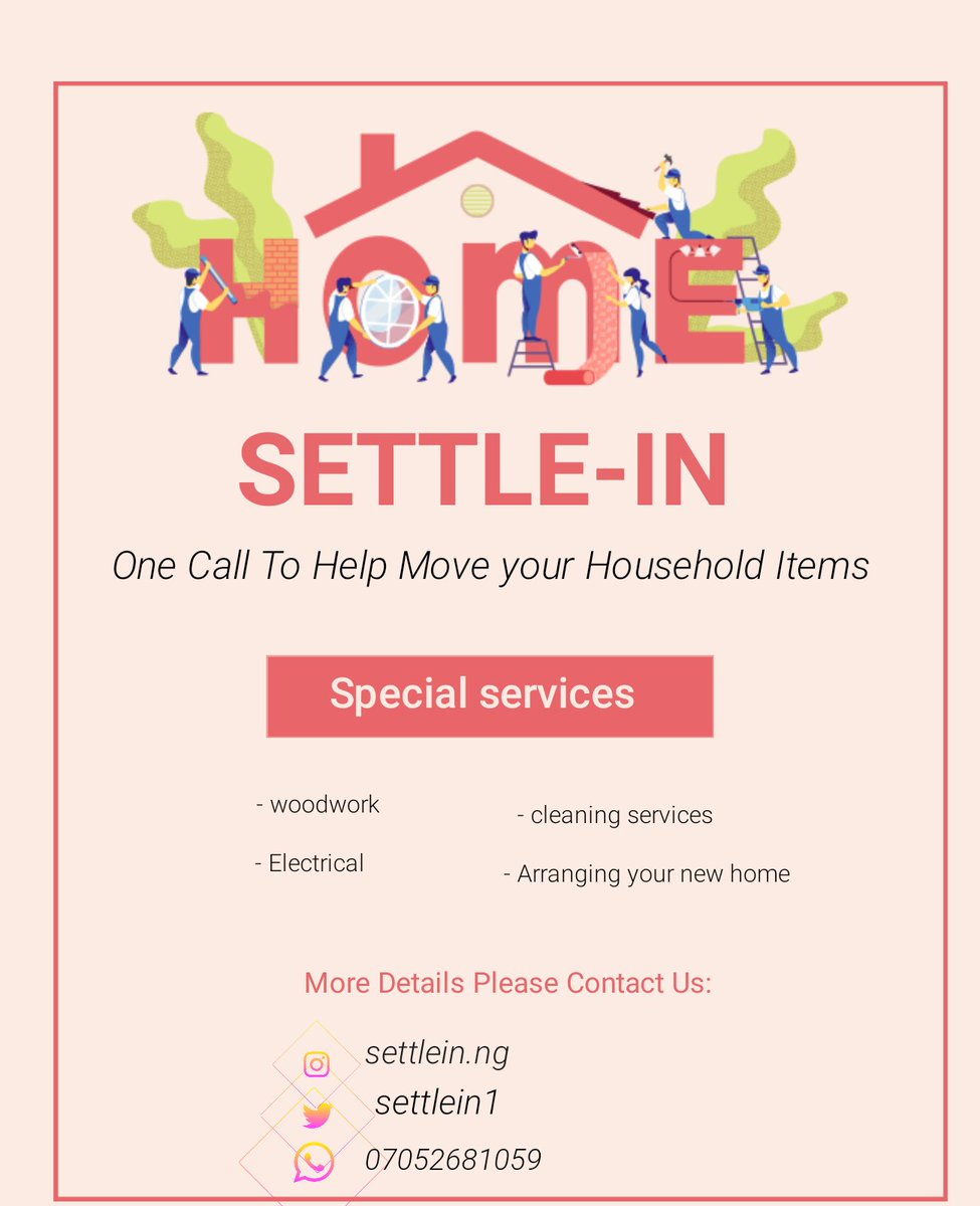 Settlein is a movers company located in porthacourt Nigeria they move household items to your new location inside and outside ph.they are fast, affordable, secure.@TheRadioLioness @coco_hawtt @AborisadeAdeto1 @BelieveAllCom @propertytranxct